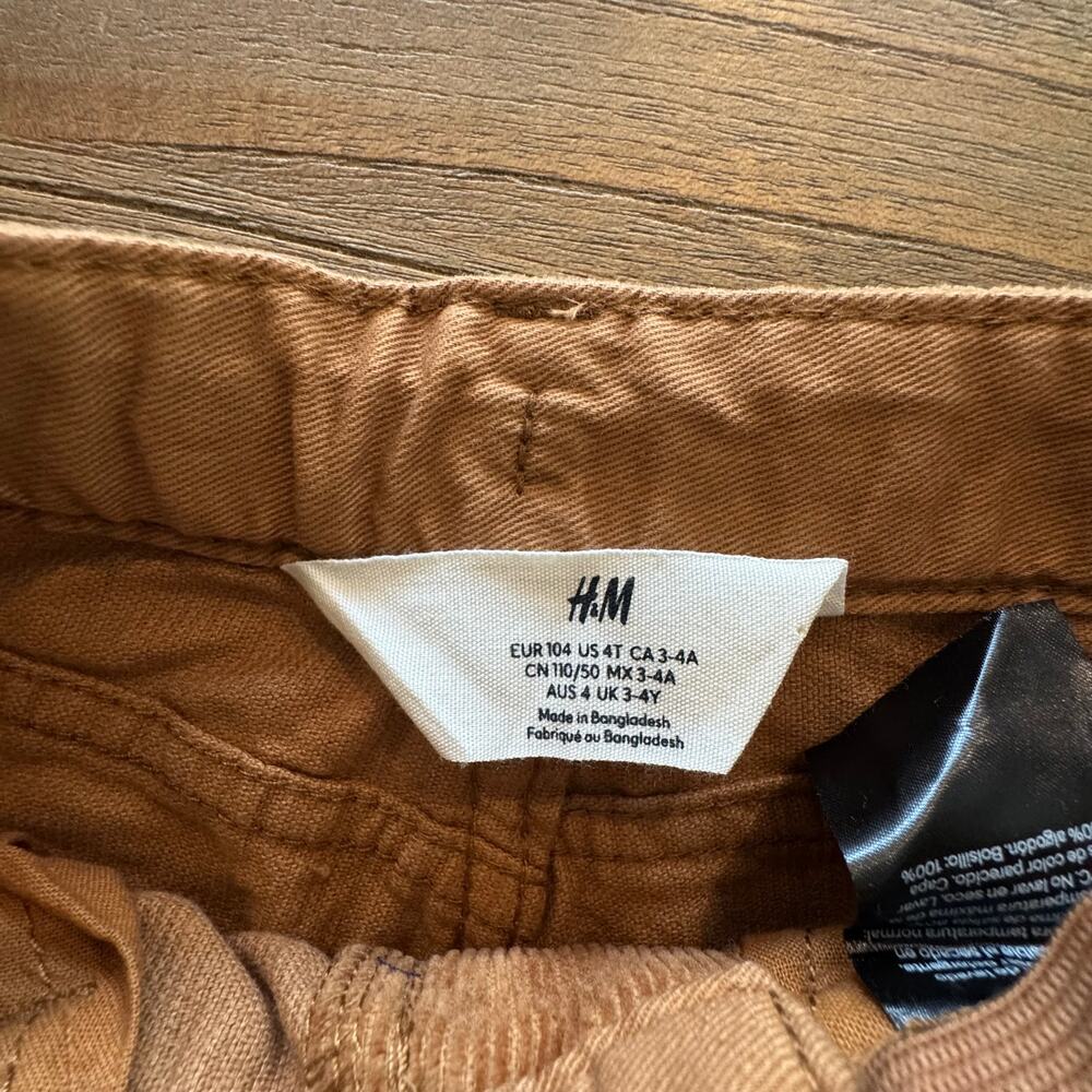 H&M Regular Corduroy Toddler Pants - Size 5 - Picture 6 of 6